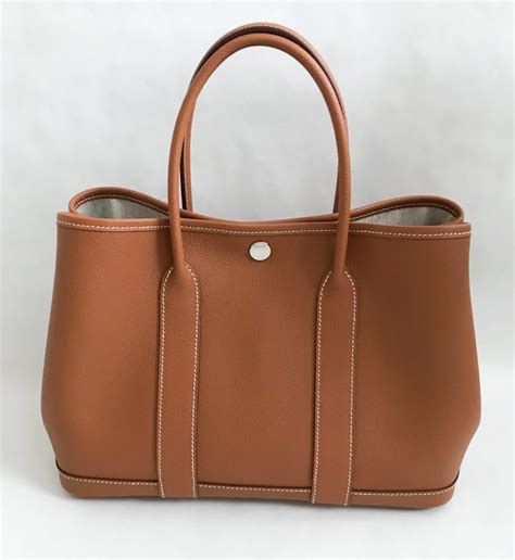 hermes garden party gold 30